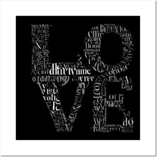 Copie de Love Wordle 2 Posters and Art